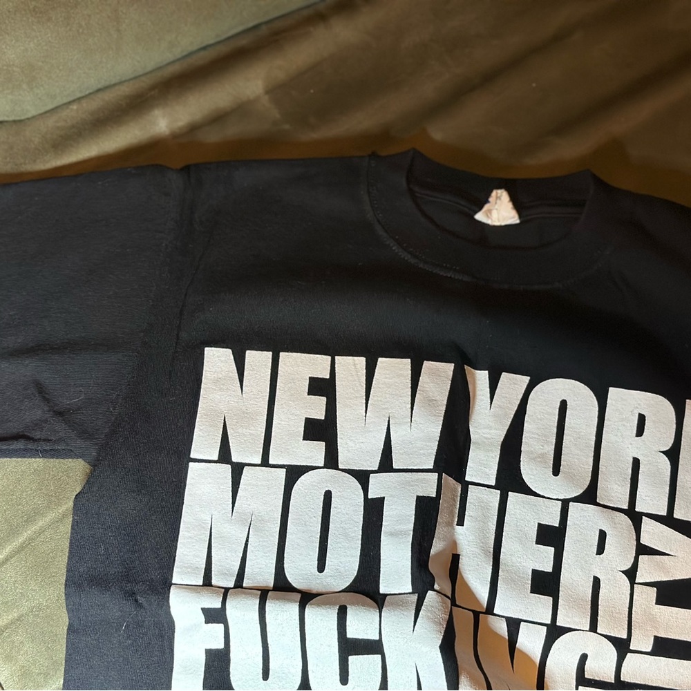 Semi-Precious Weapons “New York Mother Fucking City” black T-shirt - Picture 3 of 3